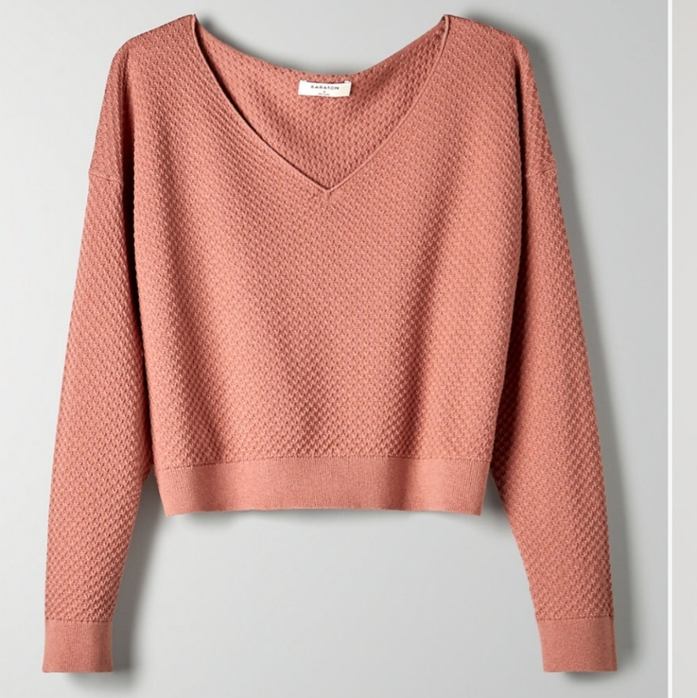 Aritzia Babton Lita Longsleeve Women's Sweater Top